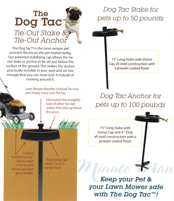 Dog Tac Stake and Anchor